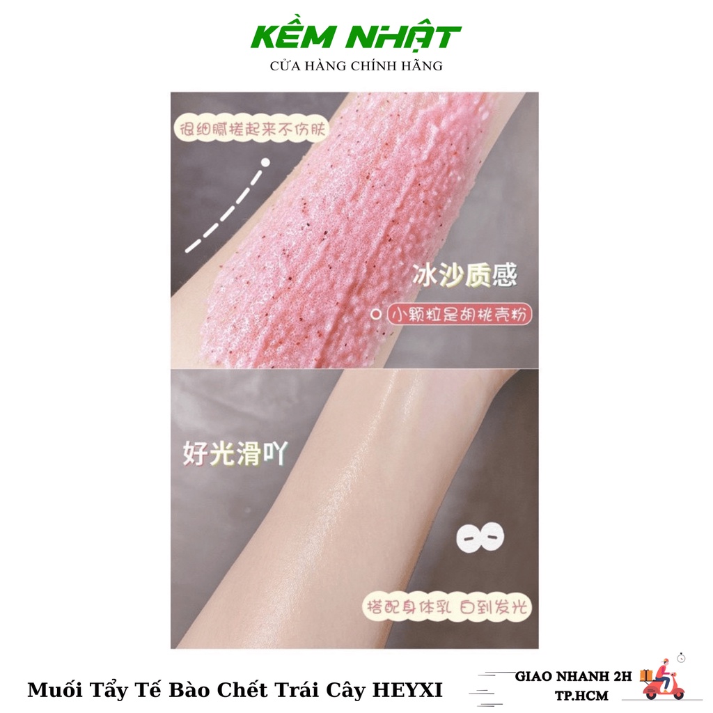 Muối Tẩy Tế Bào Chết Trái Cây HEYXI - Bath Salt