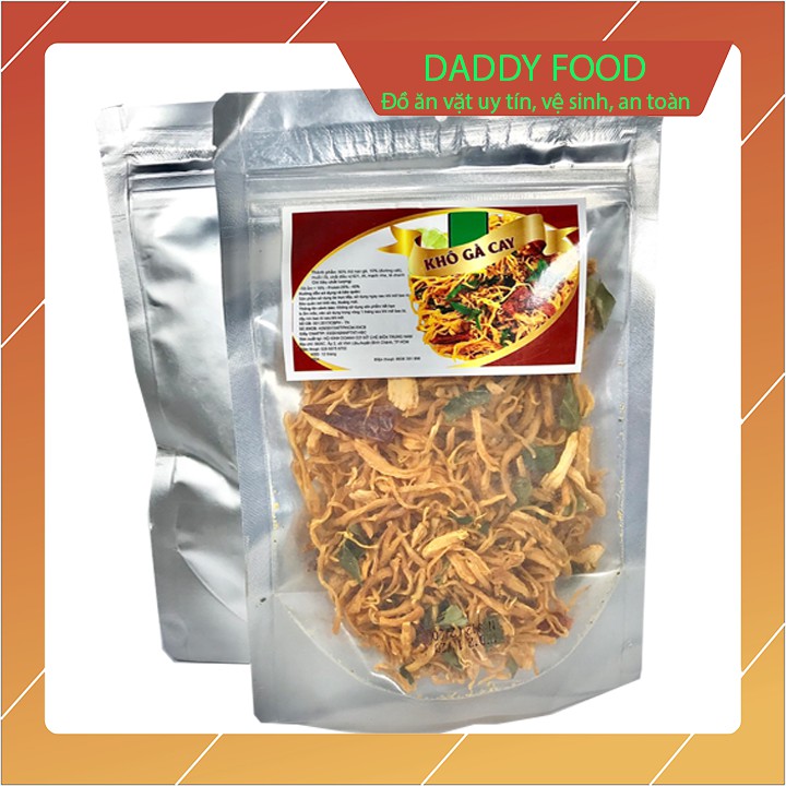 Khô gà lá chanh cay gói lớn khối lượng 150g vị cay nhiều, sản phẩm không thể thiếu của bàn nhậu | BigBuy360 - bigbuy360.vn