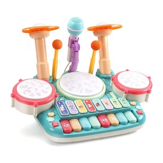 Bộ trống kèm piano vui nhộn thuơng hiệu PÊK A BOO MK