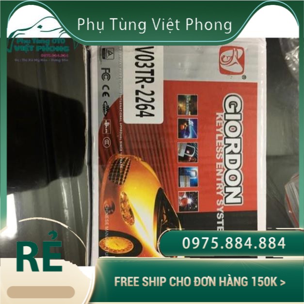 Điều khiển đóng mở cửa Giordon