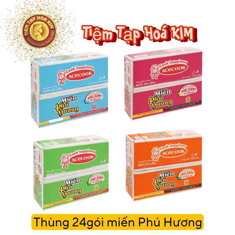 Thùng 24gói Miến Phú Hương