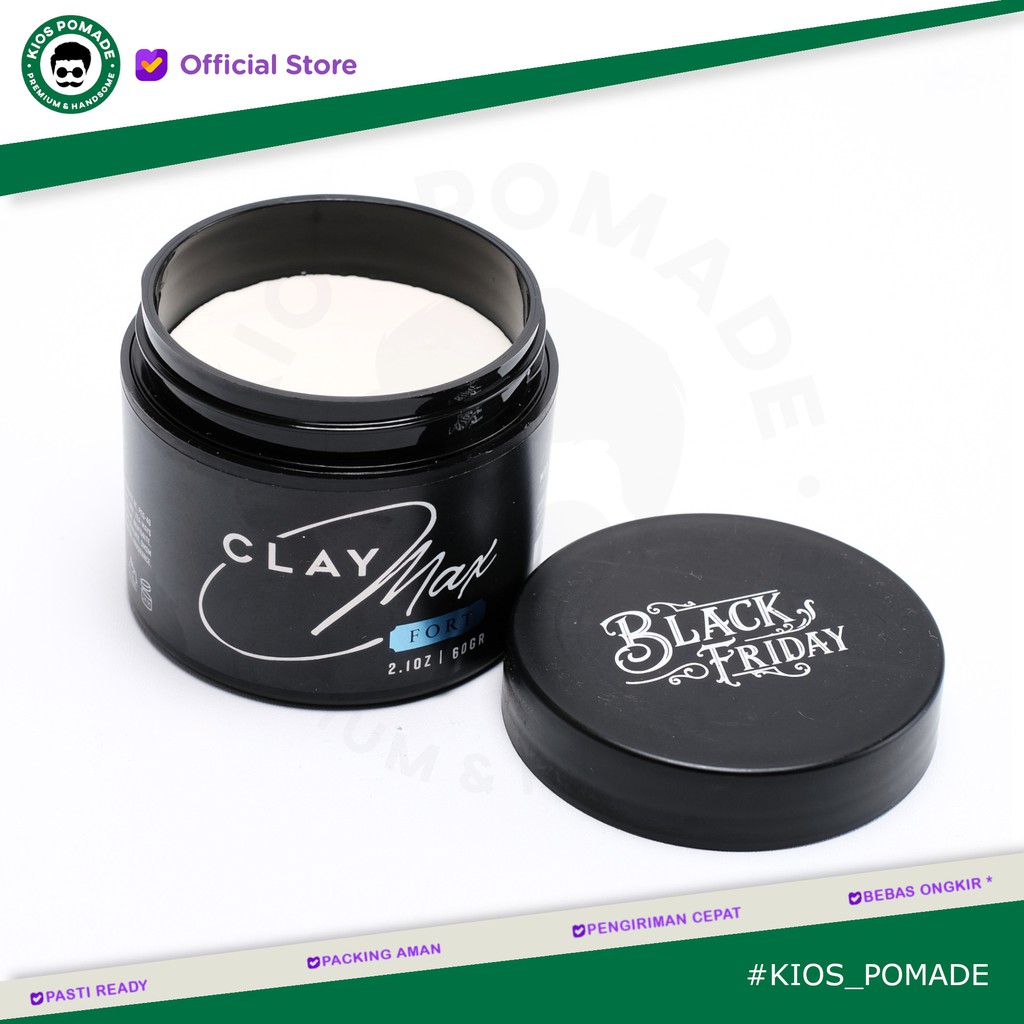 Pomade Clay Black Friday Claymax Fort