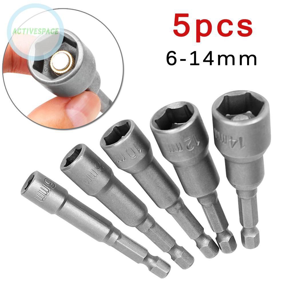 Bộ 5 Đầu Tua Vít Lục Giác 6-14mm