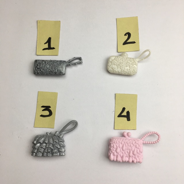 P4E- Túi, ví cầm tay cho búp bê barbie