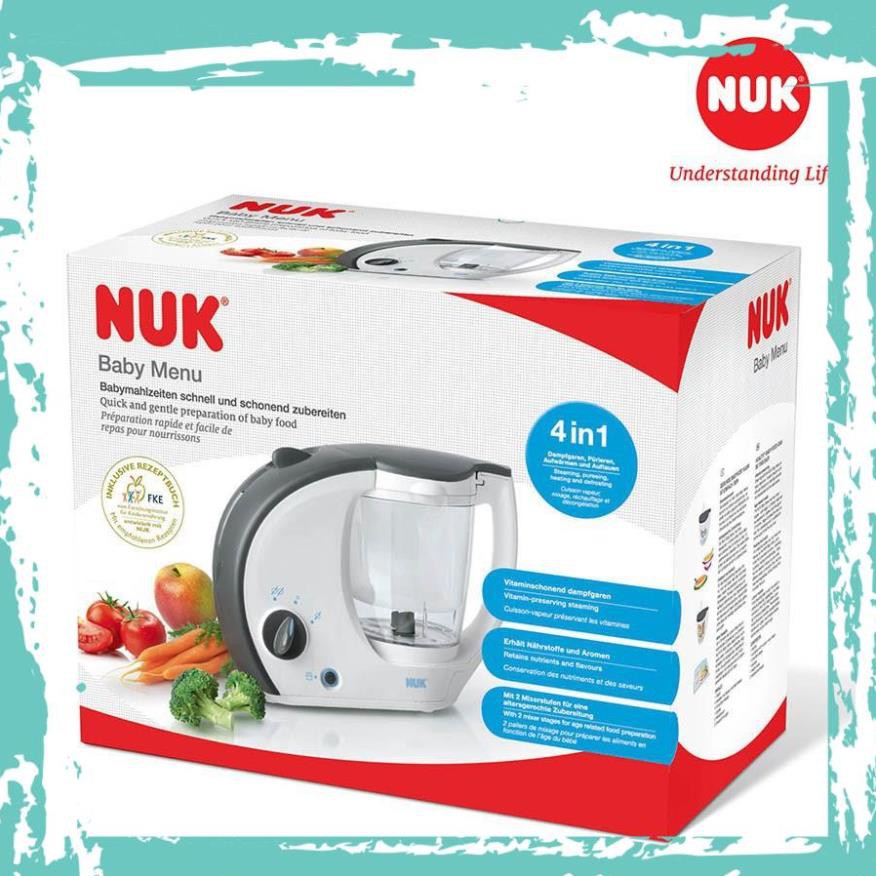 Nhập khẩu (Chính hãng) Máy xay hấp thực phẩm đa năng NUK Chính hãng