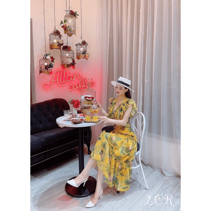 (HCM) ĐẦM VOAN MAXI THỜI TRANG TRẺ TRUNG TÔN DÁNG SÀNH ĐIỆU CHO CÁC NÀNG KME STORE