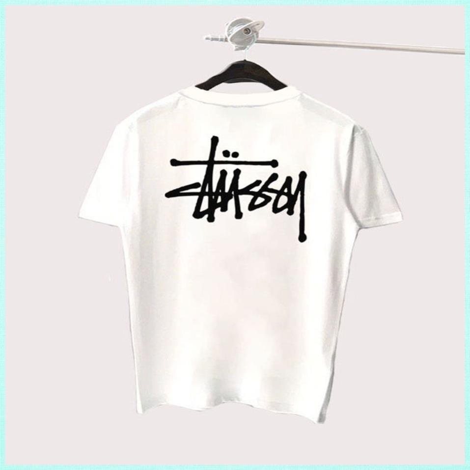 Áo Thun STUSSY Tay lỡ Áo Phông Nam Nữ STUSSY Form Rộng