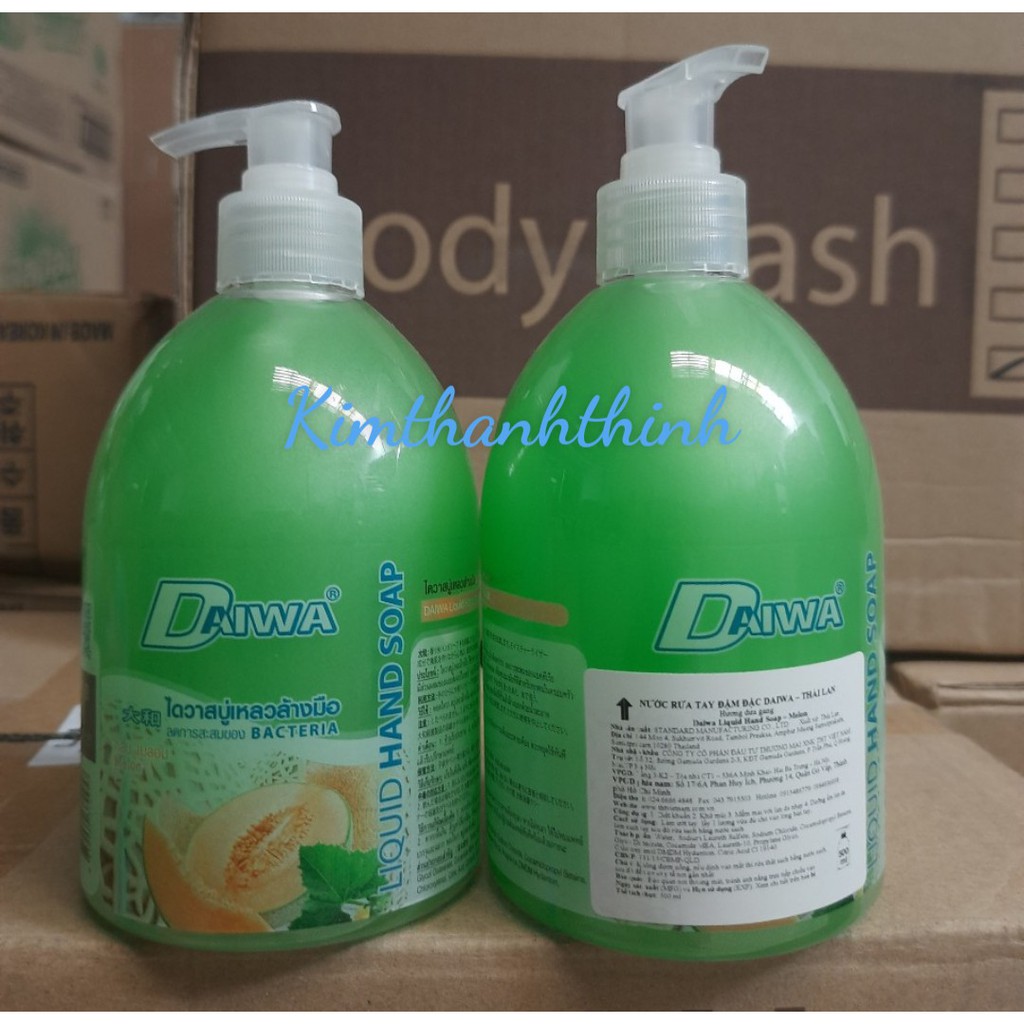 (KTT) Nước rửa tay đậm đặc DAIWA chai 500 ml | BigBuy360 - bigbuy360.vn