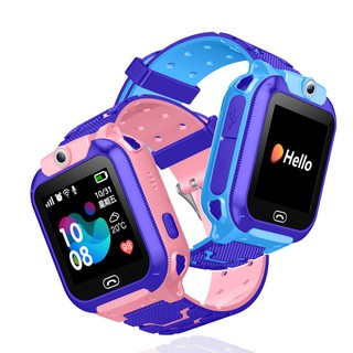 Đồng hồ thông minh định vị trẻ em Q12B có thể lắp sim, nghe gọi điện thoại 2 chiều, giữ an toàn cho trẻ em