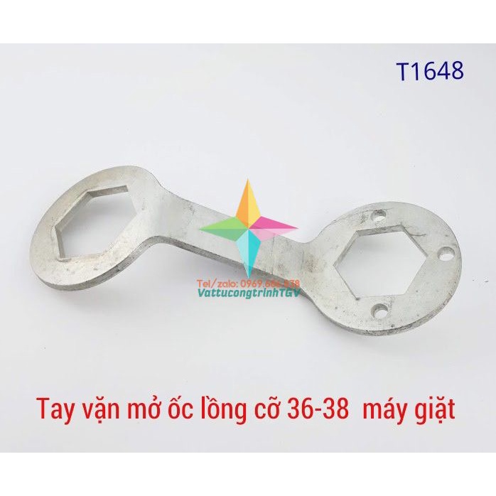 Tay vặn mỏ ốc 36,38 lồng máy giặt