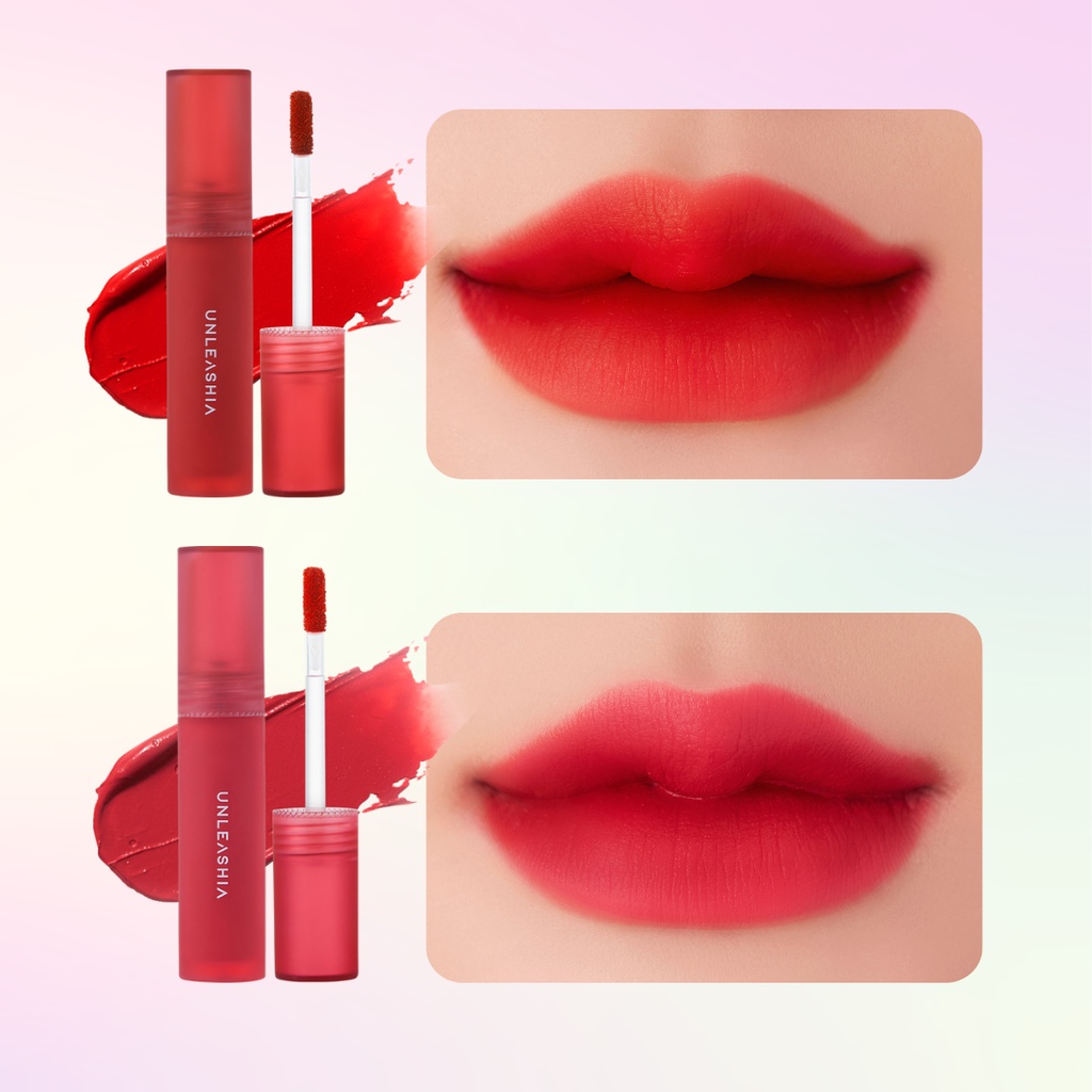 Son Velvet Tint UNLEASHIA siêu lì, lâu trôi, mềm mại êm ái như trong vòng tay ai 4.5g