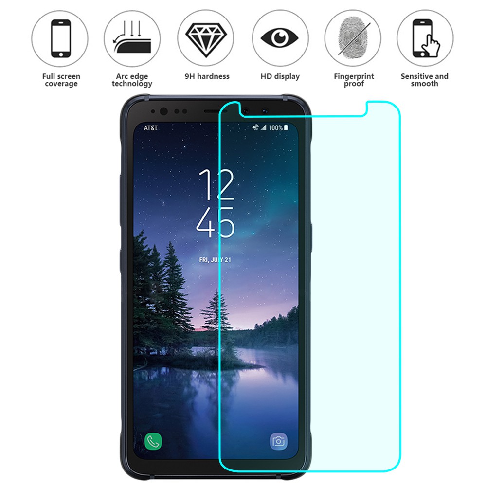 Miếng dán màn hình điện thoại cường lực chống bụi cho Samsung S8 Active