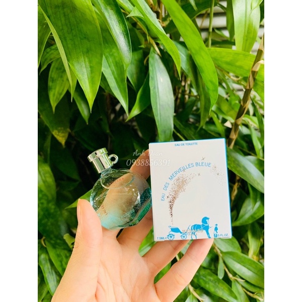 Nước hoa nữ Eau des Merveilles Bleue Hermes 7.5ml