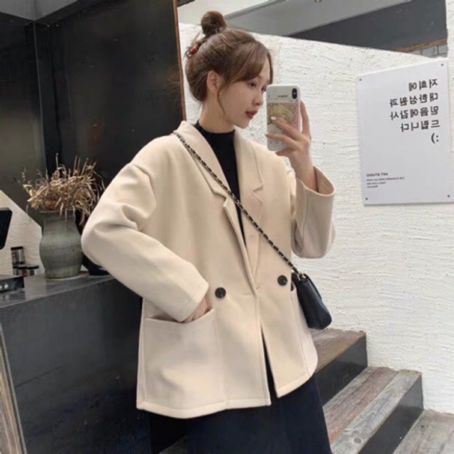 [ORDER] Áo khoác dạ Ulzzang HQ