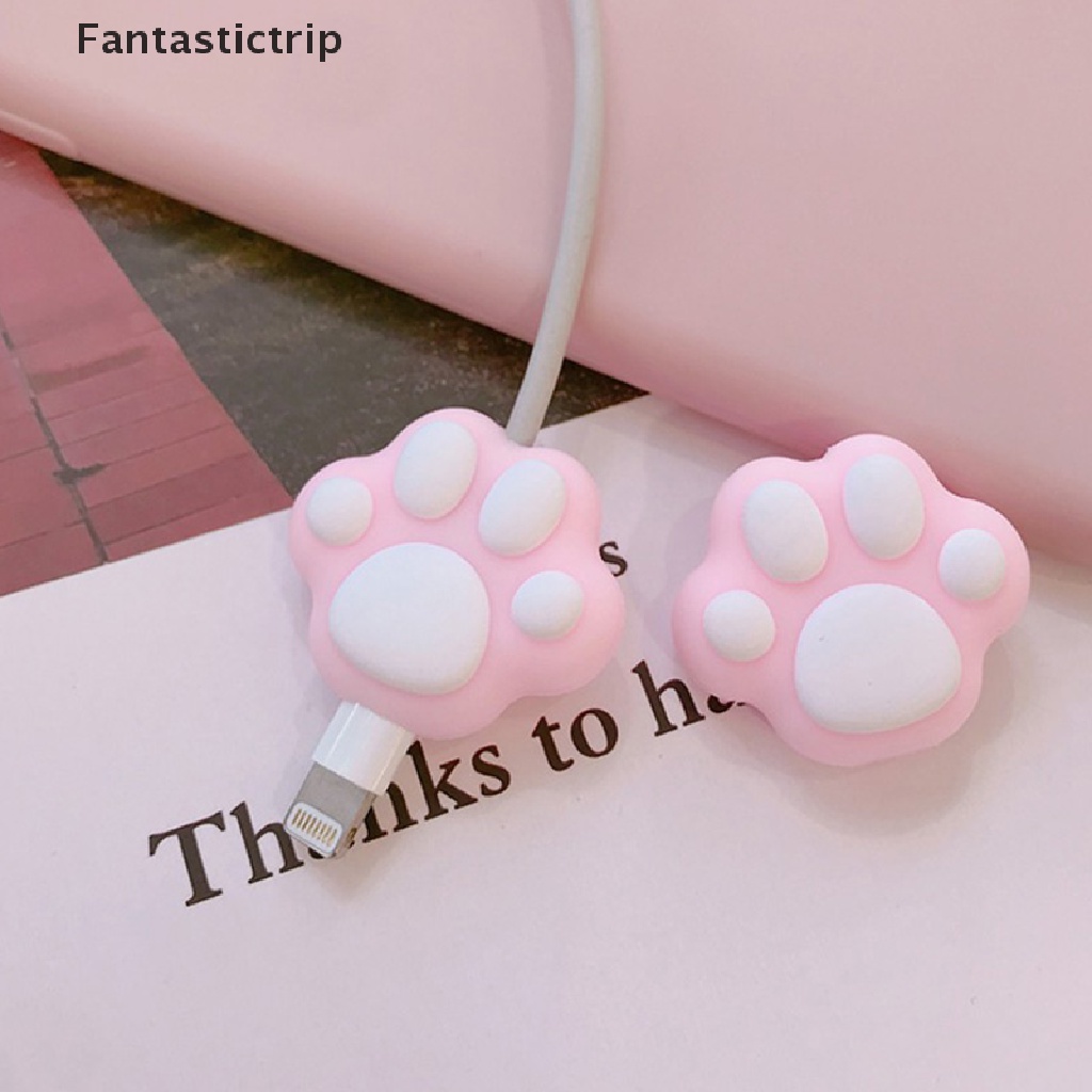 Phụ Kiện Bảo Vệ Đầu Dây Cáp Bằng Silicon Dễ Thương