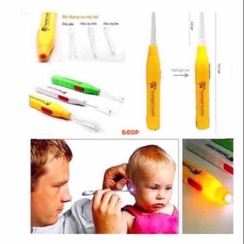 Dụng Cụ Lấy Ráy Tai, Ngoáy Tai Có Đèn Tiện Lợi