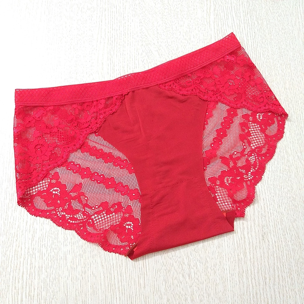 Quần lót ren xuyên thấu nóng bỏng quyến rũ sexy KIMCHIBIKINI chíp su nữ thiết kế cao cấp QL155