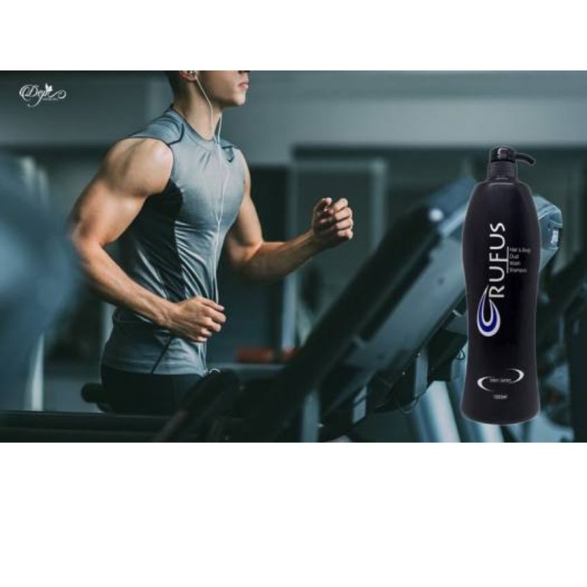 Sữa Tắm-Dầu Gội Rufus Nam 1050ml Malaysia CAVITA, lưu hương lâu, nhiều bọt, tiết kiệm