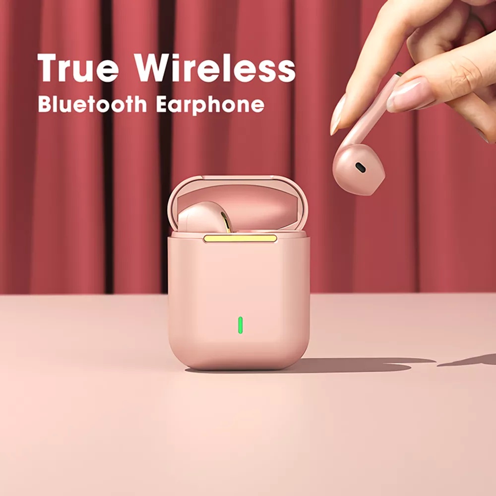 Tai Nghe Bluetooth Không Dây J18 Tws Chống Thấm Nước Kèm Mic Cho Android Ios Đa Năng TZUZL