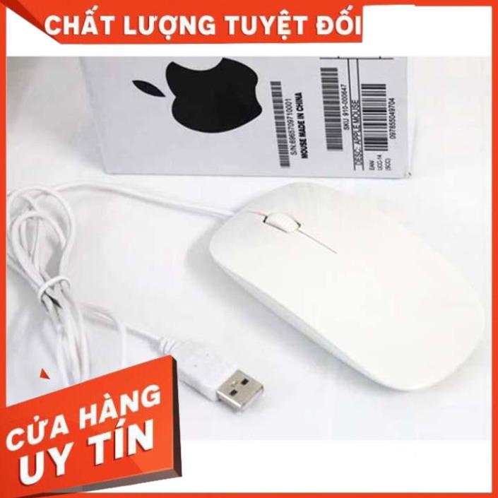 Chuột máy tính có dây❤️FREESHIP❤️Chuột có dây văn phòng cao cấp - Chuột siêu mỏng Apple