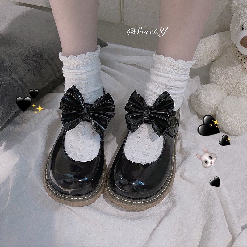 Giày Mũi Tròn Đế Mềm Phong Cách Harajuku Cho Nữ | BigBuy360 - bigbuy360.vn