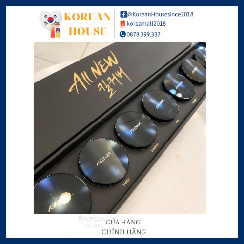 [Chính hãng][Tặng kèm lõi refill] PHẤN NƯỚC CLIO KILL COVER FOUNWEAR CUSHION ALL NEW_Phiên bản 2021 | BigBuy360 - bigbuy360.vn