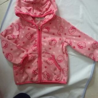 Áo khoác nỉ hình hello kitty