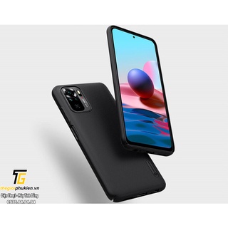 Ốp lưng Xiaomi Redmi Note 10, Note 10s chính hãng Nillkin dạng sần