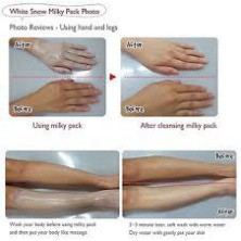 Kem Ủ Trắng Da Body Tone Up Whitening Milky Pack - dưỡng trắng nâng tone da siêu nhanh( xịn xò )