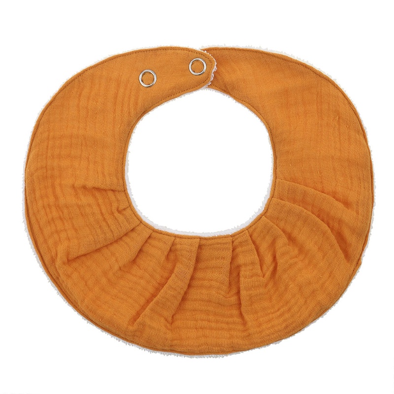 Khăn Yếm Vải Cotton Mềm Mại Thoáng Khí Dành Cho Bé