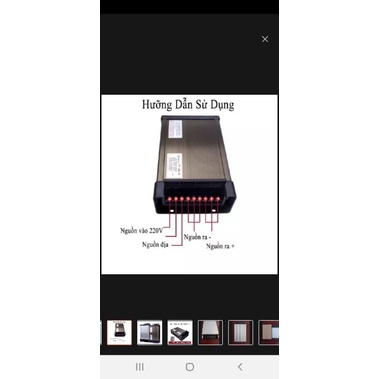 Nguồn 12v 33A ngoài trời đủ công suất chống nước tuyệt đối ( hàng mới 100% )