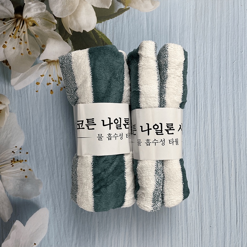Khăn tắm lông cừu siêu mềm mịn, thấm hút cực tốt, an toàn cho da 35x75cm