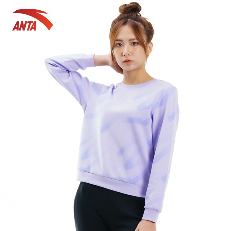 Áo nỉ thể thao nữ Anta 862038727-2