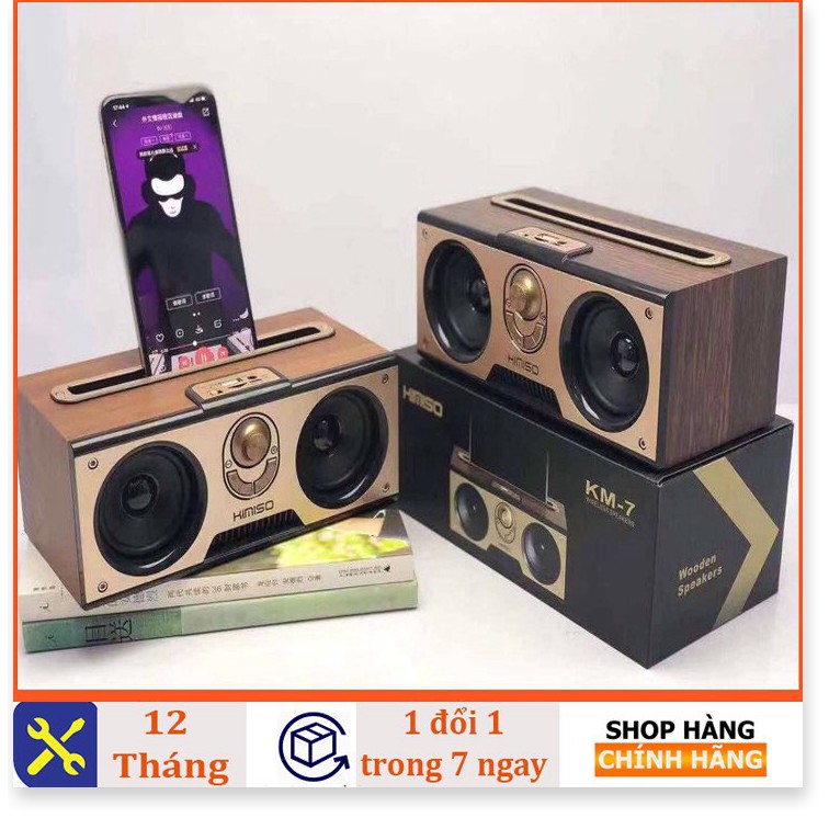 (BẢO HÀNH 6 THÁNG) Loa Kẹo Kéo BT KIMISO KM-7 Nghe Nhạc Bluetooth, cắm thẻ nhớ, nghe đài FM Siêu Hay