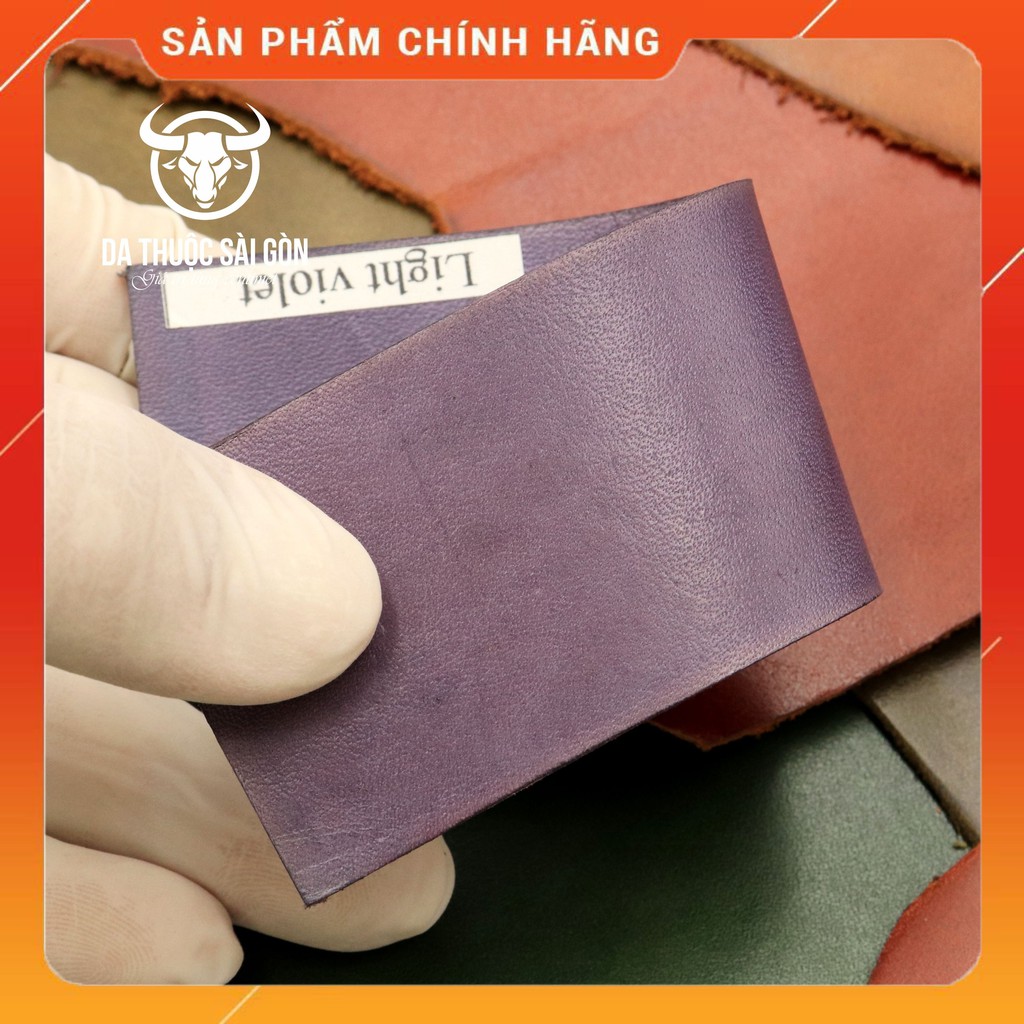 Thuốc Nhuộm Da Giày Màu Tím Phong Lan Light Violet - Hàng Italy - Da Thuộc Sài Gòn