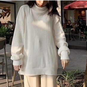 áo cổ lọ dáng dài G A P dư xịn đét