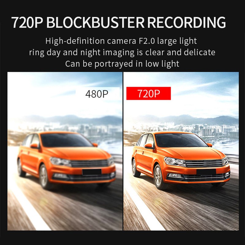 New DashCam Car DVR Camera Full HD 1080P Video Driving Recorder H808