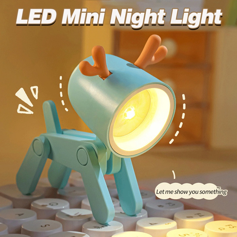 Đèn LED Để Bàn Trang Trí Hình Hoạt Hình Sáng Tạo