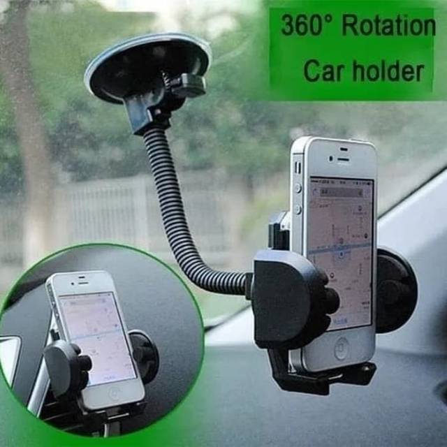 Giá Đỡ Điện Thoại / Thiết Bị Định Vị Gps Bằng Kính Cho Xe Hơi