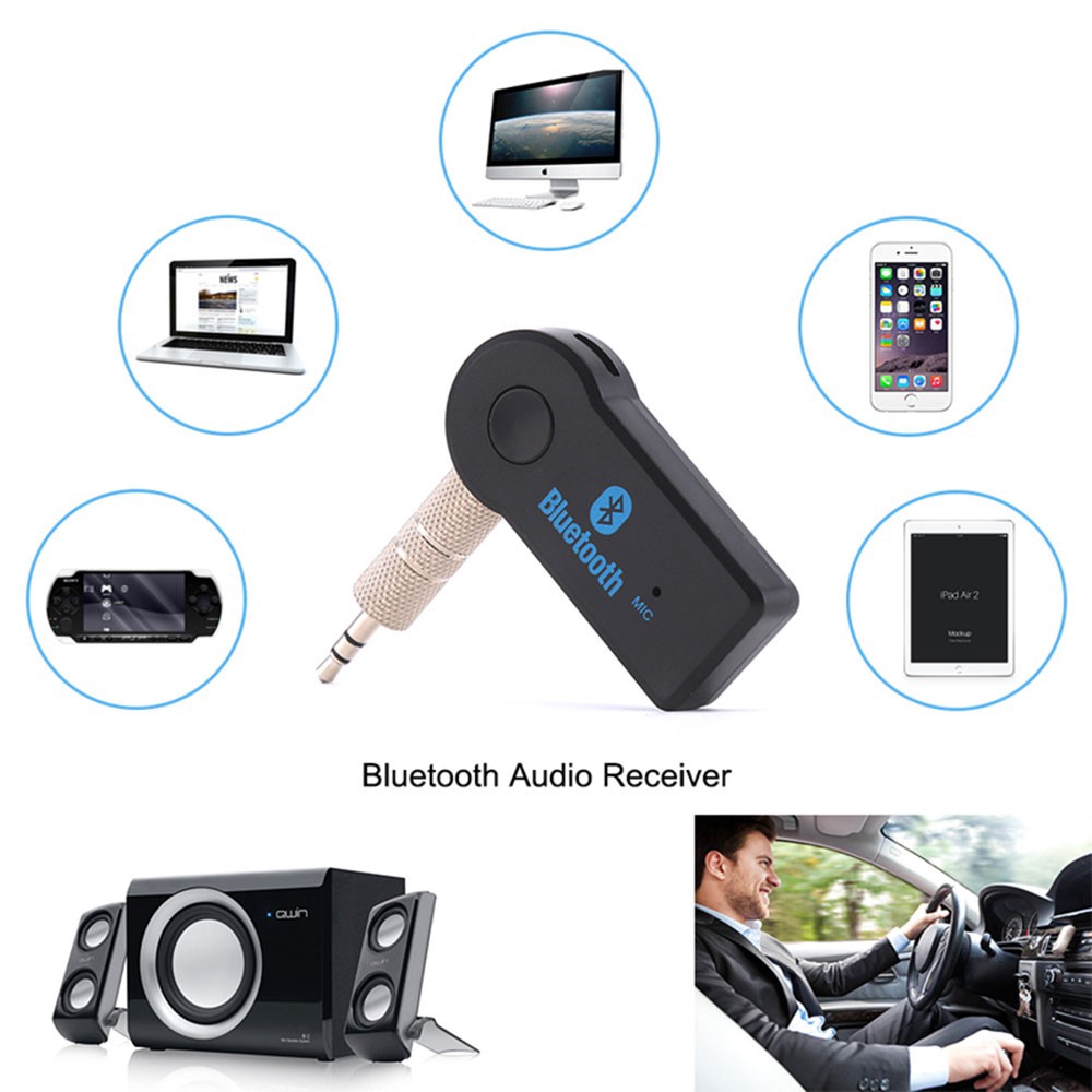 Bộ chuyển đổi âm thanh không dây kết nối Bluetooth cho xe hơi