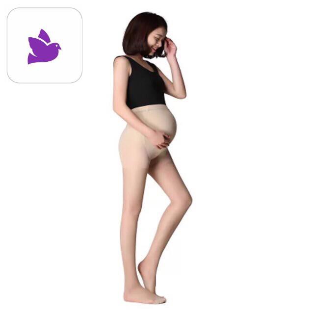 (ảnh thật) Quần tất bà bầu mỏng đẹp Phần bụng thiết kế dành cho bà bầu. bụng to vẫn mặc thoải mái (apastore_official)