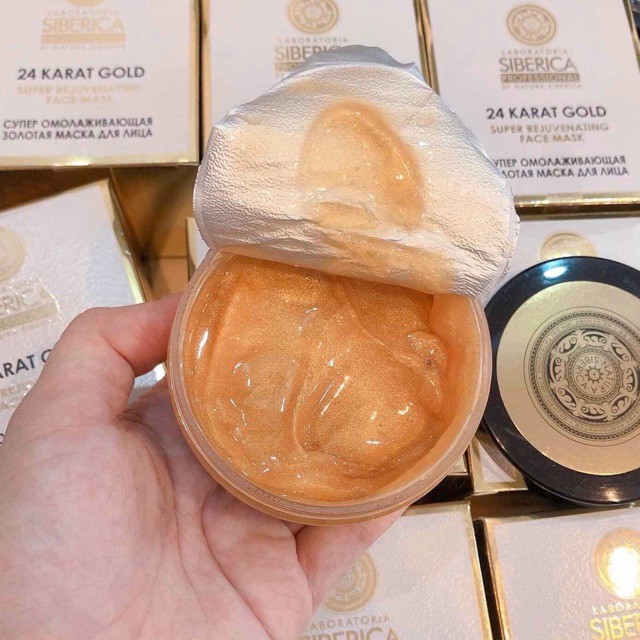 Mặt nạ vàng Siberica 24k chống lão hoá sáng mịn da