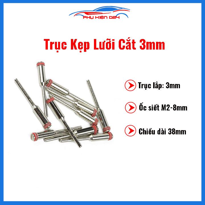 Trục kẹp lưỡi cắt mini 3mm kẹp lưỡi cắt hợp kim