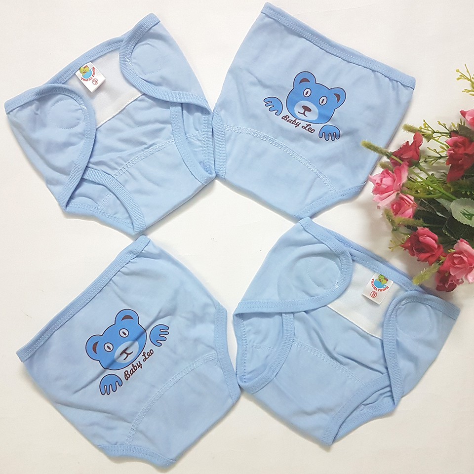 Sét 5 Quần Bỉm Sơ Sinh Baby Leo Cho Bé