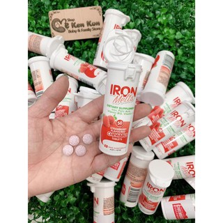 Hàng chemist -  Sắt ngậm Iron Melt 30v