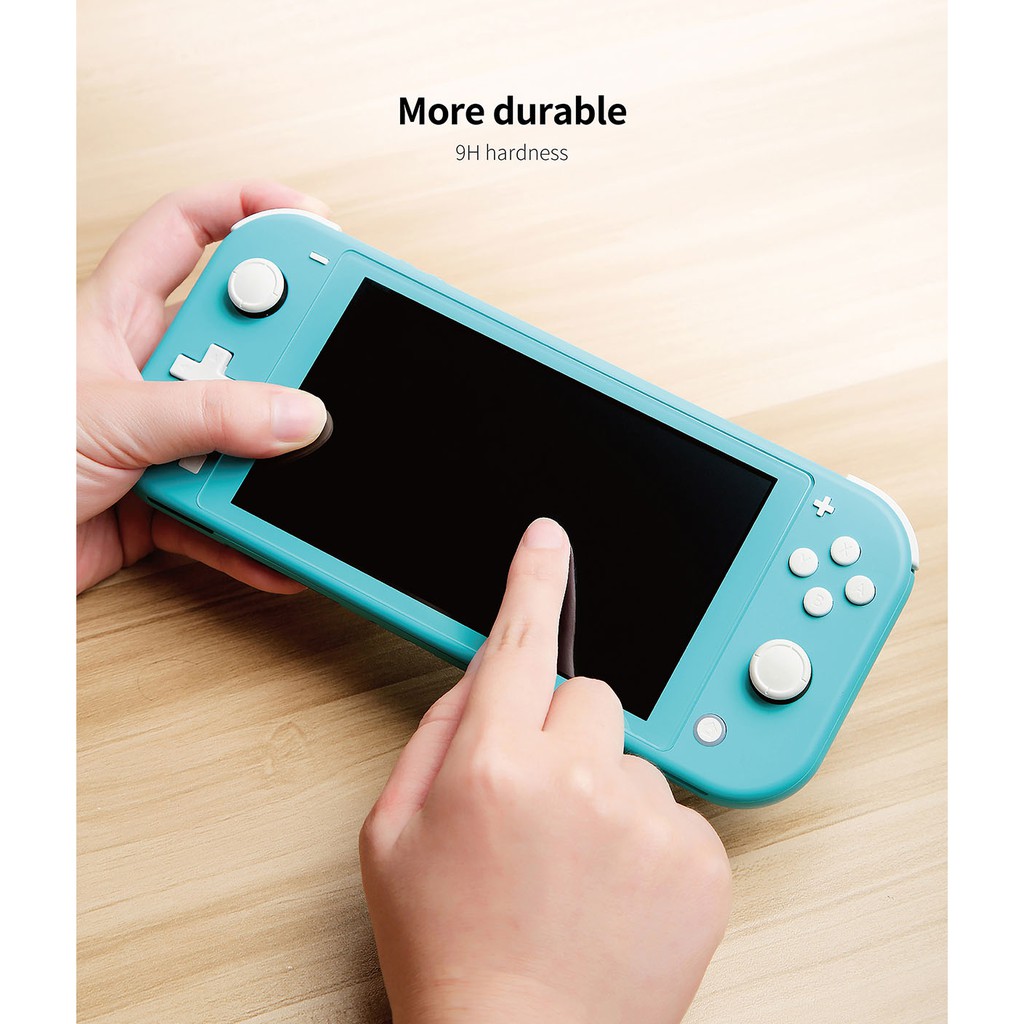 Gulikit NS12 bộ 2 miếng dán màn hình 9H cao cấp cho máy chơi game N-Switch Lite