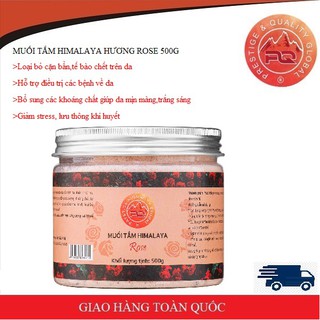 MUỐI TẮM HIMALAYA HƯƠNG ROSE