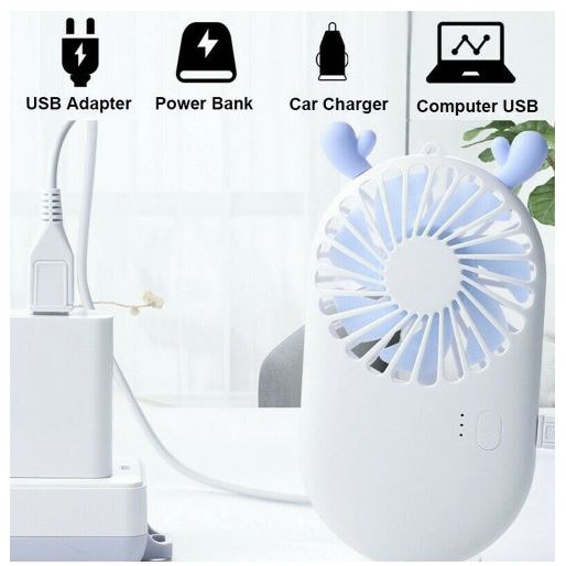 Quạt Sạc Usb Để Bàn Nhỏ Gọn