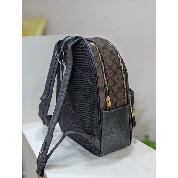Sẵn  - Balo Coach canvas vừa A4 5671