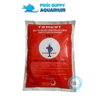 [500g-1kg] Cám Tomboy Số 0 -Thức Ăn Dạng Mịn Nuôi Cá Bột, Cá Con, Artemia Hoặc Trộn Cám Cho Cá